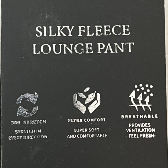 Ed Hardy Men Silky Fleece Blue Lounge Pants Sz M Ultra Comfort Elastic Waist NWT - Picture 6 of 11